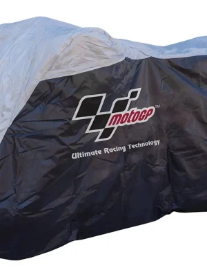 MotoGP nepromokavá plachta, černo/šedá, XL (1200ccm a vyšší) Hoge Kwaliteit